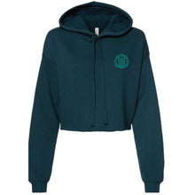 Load image into Gallery viewer, Women&#39;s Treeline Crop Fleece Hoodie Sweatshirt

