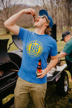 Load image into Gallery viewer, Blue &amp; Gold Shield T-Shirt
